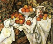 Paul Cezanne Nature morte de pommes dt d'oranes France oil painting reproduction